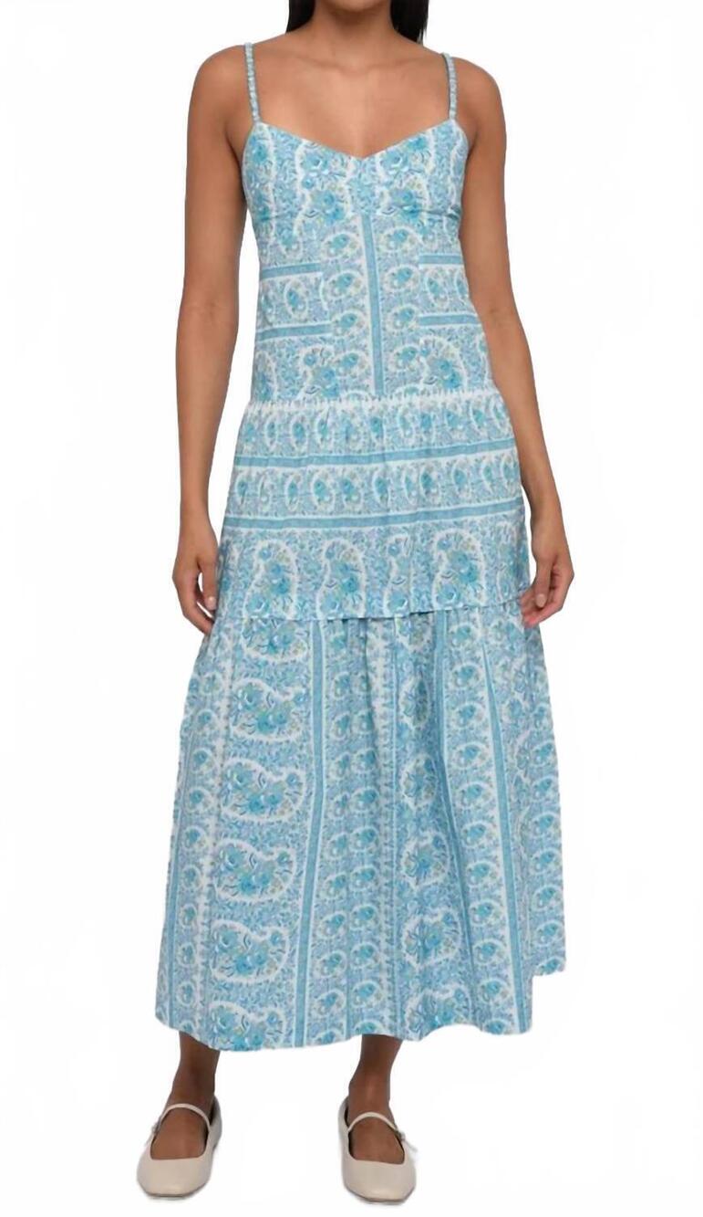 NEW LOVE THE LABEL mara maxi dress in kate border